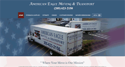 Desktop Screenshot of americaneaglemovingusa.com